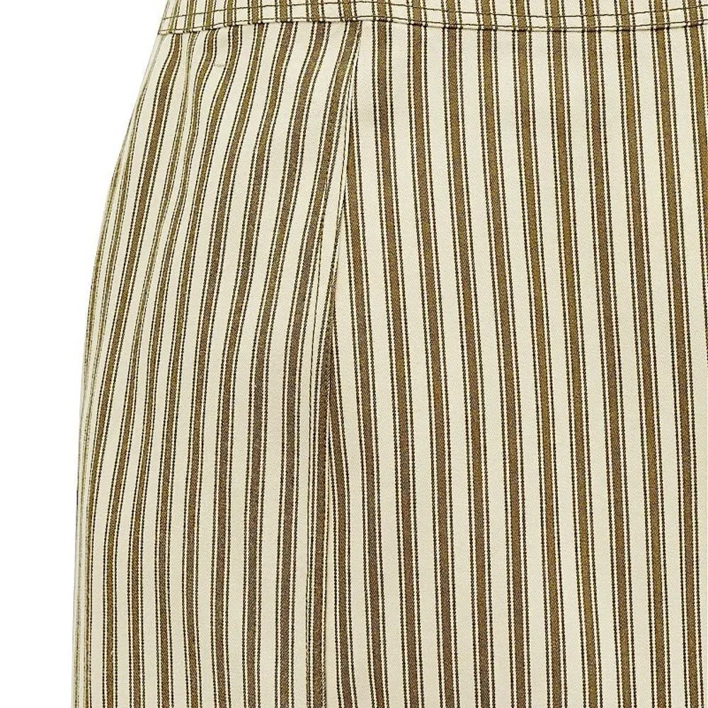 Mara Hoffman Skirt Lici Patch-Pocket Striped Midi Skirt Size 2
